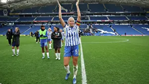 Celebrates At The Final Whistle Prints: Brighton and Hove Albion Women v West Ham United Women Women's Super League 16NOV24