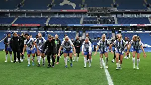 Celebrates At The Final Whistle Prints: Brighton and Hove Albion Women v West Ham United Women Women's Super League 16NOV24