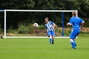 Images Dated 10th August 2014: Brighton & Hove Albion Women vs. Arsenal DS: 10Aug14