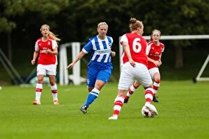 Images Dated 10th August 2014: Brighton & Hove Albion Women vs. Arsenal DS: Season 2014-15, Match Day 1