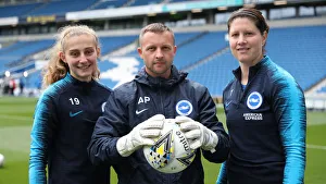 Brighton and Hove Albion Women vs. Arsenal Women: WSL Clash at American Express Community Stadium (29APR19) - Intense Match Action