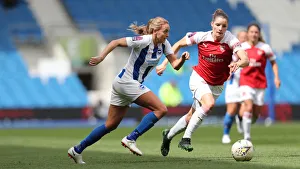 Brighton and Hove Albion Women vs. Arsenal Women: WSL Clash at American Express Community Stadium (29APR19) - Intense Action from the Women's Super League Match