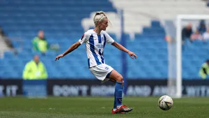Brighton and Hove Albion Women vs. Arsenal Women: WSL Clash at American Express Community Stadium (29APR19) - Intense Match Action