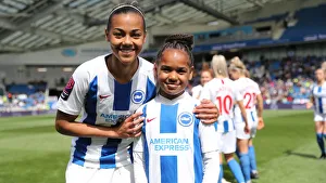 Brighton and Hove Albion Women vs. Arsenal Women: WSL Clash at American Express Community Stadium (29APR19) - Intense Action from the Women's Super League Match