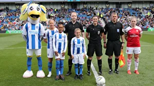 Brighton & Hove Albion Women vs. Arsenal Women: WSL Clash at American Express Community Stadium (29APR19) - Intense Match Action