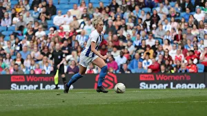 Brighton and Hove Albion Women vs. Arsenal Women: WSL Clash at American Express Community Stadium (29APR19) - Intense Match Action