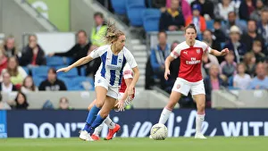 Brighton & Hove Albion Women vs. Arsenal Women: WSL Clash at American Express Community Stadium (29APR19) - Intense Action from the Women's Super League Match