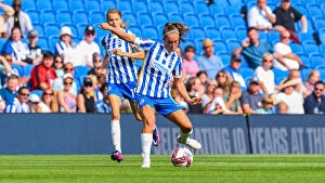 West Ham United Women 05SEP21 Collection: Brighton & Hove Albion Women vs. West Ham United Women: 2021/22 WSL Clash at American Express