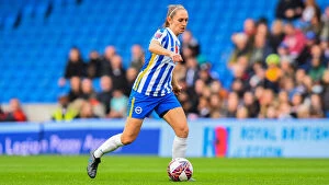 Leicester City Women 14NOV21 Collection: Brighton & Hove Albion Women vs. Leicester City Women: WSL Showdown at American Express Community