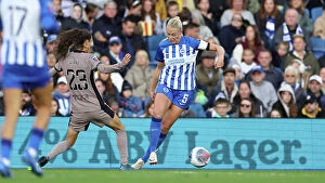 Images Dated 15th October 2023: Brighton & Hove Albion Women vs. Tottenham Hotspur Women: A Premier League Showdown at the Amex