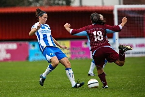Chesham Prints: Brighton & Hove Albion Women vs. Chesham: 2013-14 Season Match