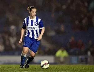 Images Dated 6th December 2015: Brighton & Hove Albion Women vs Charlton Athletic Ladies: FA Womens Premier League Clash at