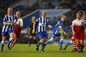 Brighton & Hove Albion Women vs Charlton Athletic Ladies: FA Women's Premier League Showdown at American Express Community Stadium (December 2015)