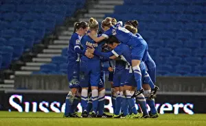 Brighton & Hove Albion Women vs Charlton Athletic Ladies: FA Womens Premier League Showdown at American Express Community Stadium (December 2015)
