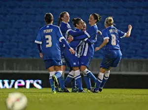 Brighton & Hove Albion Women vs Charlton Athletic Ladies: FA Womens Premier League Clash at American Express Community Stadium (December 2015)