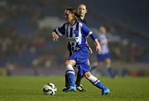 Brighton & Hove Albion Women vs Charlton Athletic Ladies: FA Womens Premier League Showdown at American Express Community Stadium (December 2015)