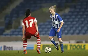 Brighton & Hove Albion Women vs Charlton Athletic Ladies: FA Womens Premier League Showdown at American Express Community Stadium (December 2015)