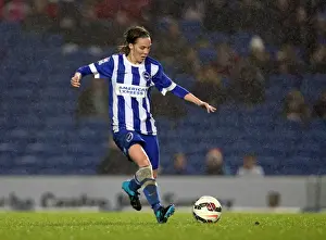 Brighton & Hove Albion Women vs Charlton Athletic Ladies: FA Womens Premier League Showdown at American Express Community Stadium (December 2015)