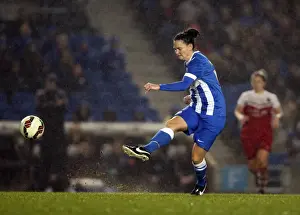 Brighton & Hove Albion Women vs Charlton Athletic Ladies: FA Womens Premier League Clash at American Express Community Stadium (December 2015)