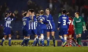 Brighton & Hove Albion Women vs Charlton Athletic Ladies: FA Womens Premier League Clash at American Express Community Stadium (December 2015)