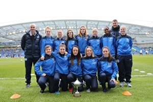 Brighton and Hove Albion Women vs Norwich City: Sky Bet Championship Showdown at American Express Community Stadium (April 2015)