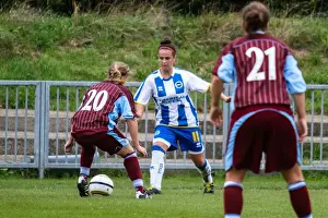 Chesham Prints: Brighton & Hove Albion Women's Football: 2013-14 Season - Chesham Match