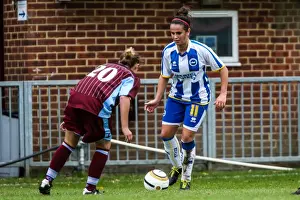 Chesham Prints: Brighton & Hove Albion Women's Football: 2013-14 Season - Chesham Match