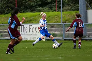 Chesham Prints: Brighton & Hove Albion Women's Football: 2013-14 Season - Chesham Match