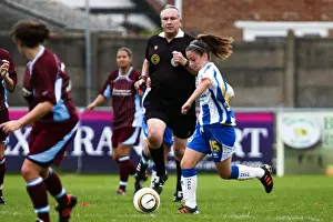 Charlotte Owen Prints: Brighton & Hove Albion Women's Football: 2013-14 Season - Chesham Match