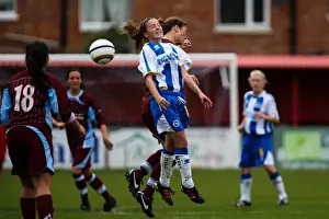 Charlotte Owen Prints: Brighton & Hove Albion Women's Football: 2013-14 Season - Chesham Match