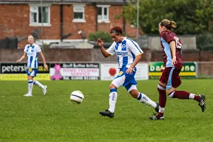 Chesham Prints: Brighton & Hove Albion Women's Football: 2013-14 Season - Chesham Match