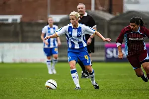 Kirsty Barton Prints: Brighton & Hove Albion Women's Football: 2013-14 Season - Chesham Match