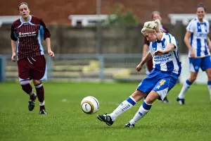 Kirsty Barton Prints: Brighton & Hove Albion Women's Football: 2013-14 Season - Chesham Match