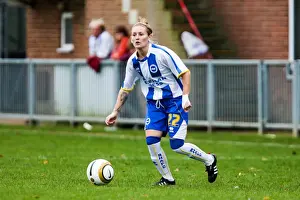Yasmin Poole Prints: Brighton & Hove Albion Women's Football: 2013-14 Season - Chesham Match