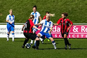 Lewes Prints: Brighton & Hove Albion Women's Football: 2013-14 Season - Lewes Match