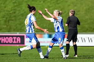 Lewes Prints: Brighton & Hove Albion Women's Football: 2013-14 Season - Lewes Match