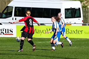 Charlotte Owen Prints: Brighton & Hove Albion Women's Football: 2013-14 Season - Lewes Match