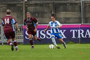 Chesham Prints: Brighton & Hove Albion Women's Football: 2013-14 Season - Match Against Chesham