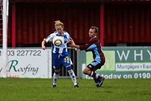 Yasmin Poole Prints: Brighton & Hove Albion Women's Football: 2013-14 Season - Match Against Chesham