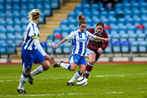 Charlotte Owen Prints: Brighton & Hove Albion Women's Football: Taking on Chesham in the 2013-14 Season