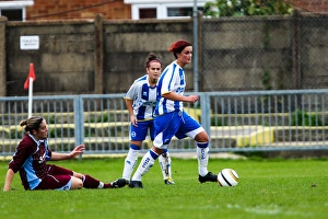Chesham Prints: Brighton & Hove Albion Women's Team vs. Chesham: 2013-14 Season