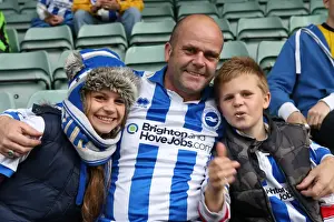 Yeovil Town 19-10-2013 Prints: Brighton & Hove Albion at Yeovil Town (2013-14 Away Game)