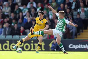 Yeovil Town 19-10-2013 Prints: Brighton & Hove Albion at Yeovil Town (2013-14 Away Game): October 19, 2013