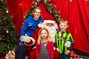 Images Dated 23rd December 2012: Brighton & Hove Albion Young Seagulls Magical Christmas Party with Santa (2012)