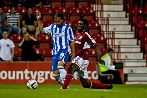 Swindon Town - 14-08-2012 (cup) Prints: Brighton & Hove Albion's 2012-13 FA Cup Journey: Away Game at Swindon Town