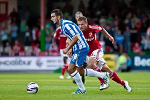 Swindon Town - 14-08-2012 (cup) Prints: Brighton & Hove Albion's 2012-13 FA Cup Journey: Away Game at Swindon Town