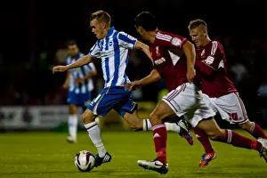 Swindon Town - 14-08-2012 (cup) Prints: Brighton & Hove Albion's 2012-13 FA Cup Journey: Away Game at Swindon Town