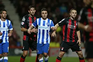Bournemouth 01NOV14 Prints: Brighton & Hove Albion's Adrian Colunga at SkyBet Championship Match vs Bournemouth