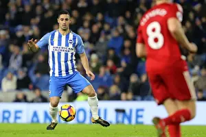 Brighton & Hove Albion's Beram Kayal in Action Against Watford (23DEC17)