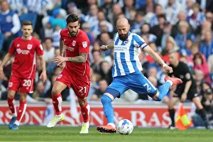 Bristol City 29APR17 Prints: Brighton & Hove Albion's Bruno Saltor in Action Against Bristol City